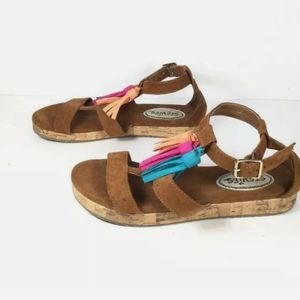 Stevies Size 3 *Tassel * Bright Sandals